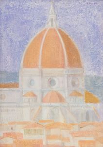 Antonio Bueno : Duomo di Firenze  - Asta Arte Moderna e Contemporanea - Associazione Nazionale - Case d'Asta italiane