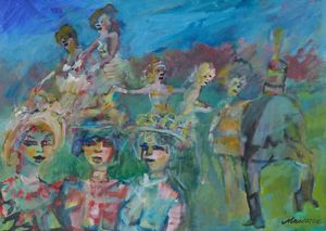 MINO MACCARI : Personaggi  - Asta Arte Moderna e Contemporanea - Associazione Nazionale - Case d'Asta italiane