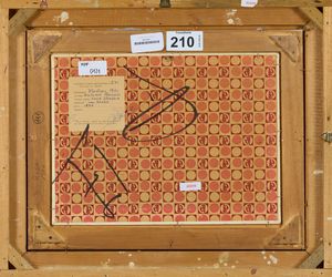 Antonio Possenti : Sulla spiaggia  - Asta Arte Moderna e Contemporanea - Associazione Nazionale - Case d'Asta italiane