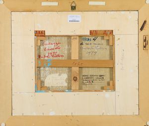 Umberto Lilloni : Paesaggio Lacustre  - Asta Arte Moderna e Contemporanea - Associazione Nazionale - Case d'Asta italiane