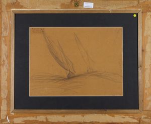 Lorenzo Viani : Viandanti in pineta  - Asta Arte Moderna e Contemporanea - Associazione Nazionale - Case d'Asta italiane