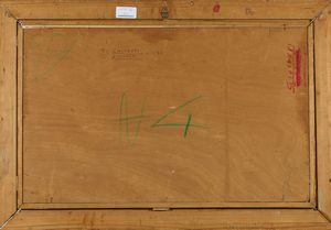 Renuccio Renucci : Becolini con pescatori  - Asta Arte Moderna e Contemporanea - Associazione Nazionale - Case d'Asta italiane