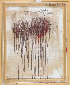 Hermann Nitsch : Senza titolo  - Asta Arte Moderna e Contemporanea - Associazione Nazionale - Case d'Asta italiane