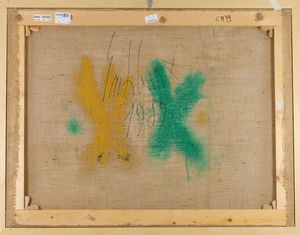 Salvatore Emblema : Senza titolo  - Asta Arte Moderna e Contemporanea - Associazione Nazionale - Case d'Asta italiane