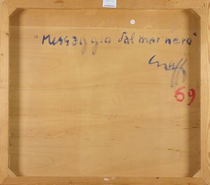 Gianni Ruffi : Messaggio dal Mar Nero  - Asta Arte Moderna e Contemporanea - Associazione Nazionale - Case d'Asta italiane