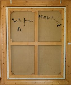 MARIO SCHIFANO : Monolite  - Asta Arte Moderna e Contemporanea - Associazione Nazionale - Case d'Asta italiane