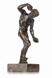 Massimiliano Soldani Benzi, Scuola di - Satiro danzante, dall'antico