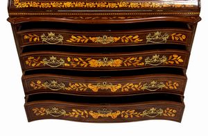 Ribalta Carlo X in mogano - Olanda, XIX secolo  - Asta Mobili e Oggetti d'Arte dal XVII all'inizio del XX Secolo - Associazione Nazionale - Case d'Asta italiane