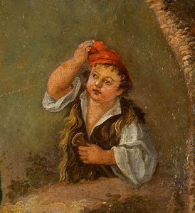 Natività  - scuola napoletana del XVIII secolo  - Asta Mobili e Oggetti d'Arte dal XVII all'inizio del XX Secolo - Associazione Nazionale - Case d'Asta italiane