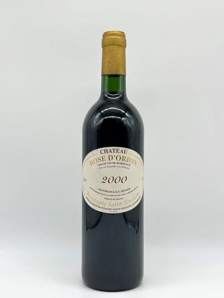 Château, Rose d'Orion  - Asta Vini e Distillati. D'Annata, Pregiati e da Collezione - Associazione Nazionale - Case d'Asta italiane