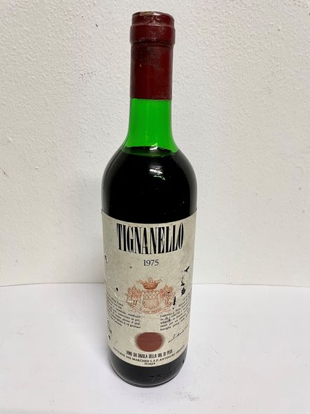 Marchesi Antinori, Tignanello  - Asta Vini e Distillati. D'Annata, Pregiati e da Collezione - Associazione Nazionale - Case d'Asta italiane