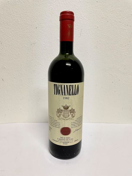 Marchesi Antinori, Tignanello  - Asta Vini e Distillati. D'Annata, Pregiati e da Collezione - Associazione Nazionale - Case d'Asta italiane