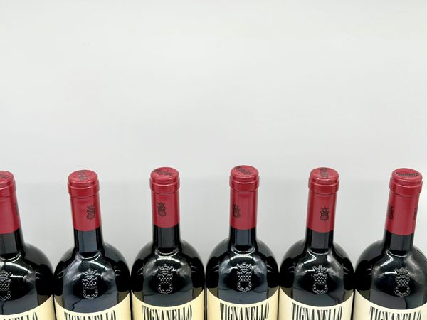 Marchesi Antinori, Tignanello  - Asta Vini e Distillati. D'Annata, Pregiati e da Collezione - Associazione Nazionale - Case d'Asta italiane