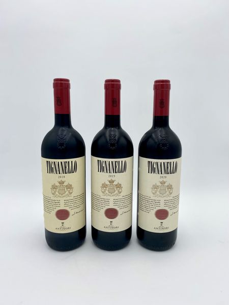 Marchesi Antinori, Tignanello  - Asta Vini e Distillati. D'Annata, Pregiati e da Collezione - Associazione Nazionale - Case d'Asta italiane