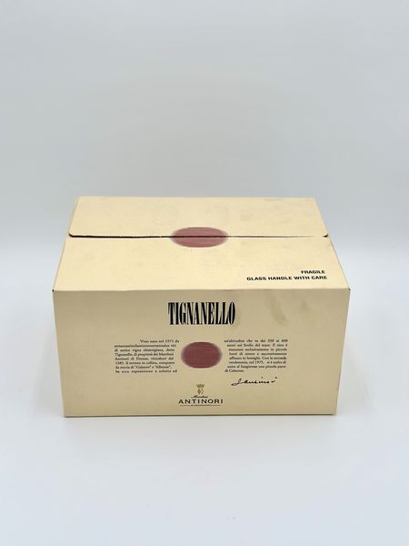 Marchesi Antinori, Tignanello  - Asta Vini e Distillati. D'Annata, Pregiati e da Collezione - Associazione Nazionale - Case d'Asta italiane