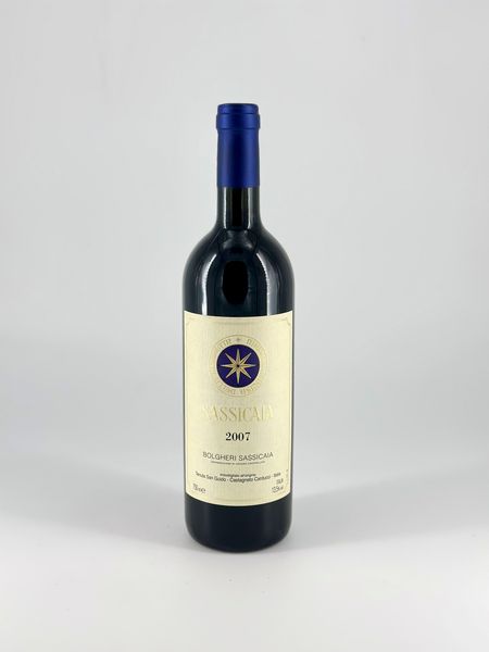 Tenuta San Guido Bolgheri, Sassicaia  - Asta Vini e Distillati. D'Annata, Pregiati e da Collezione - Associazione Nazionale - Case d'Asta italiane