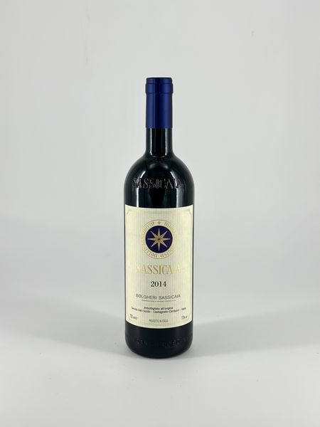 Tenuta San Guido Bolgheri, Sassicaia  - Asta Vini e Distillati. D'Annata, Pregiati e da Collezione - Associazione Nazionale - Case d'Asta italiane