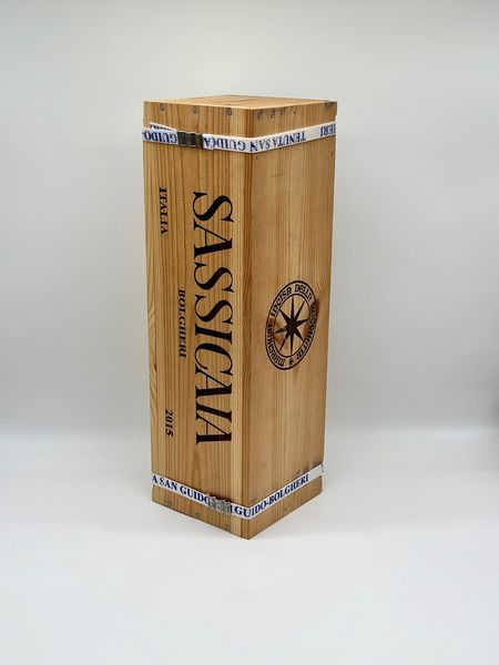 Tenuta San Guido Bolgheri, Sassicaia  - Asta Vini e Distillati. D'Annata, Pregiati e da Collezione - Associazione Nazionale - Case d'Asta italiane