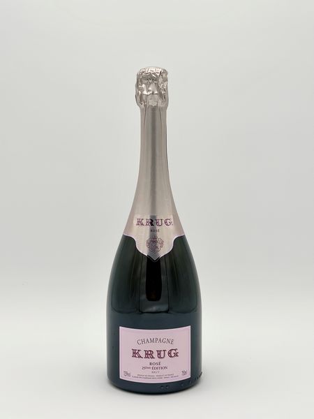 Krug, Brut Rosé 25ème Édition Brut  - Asta Vini e Distillati. D'Annata, Pregiati e da Collezione - Associazione Nazionale - Case d'Asta italiane