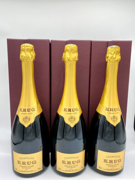Krug, Grande Cuvée 163ème Édition Brut  - Asta Vini e Distillati. D'Annata, Pregiati e da Collezione - Associazione Nazionale - Case d'Asta italiane
