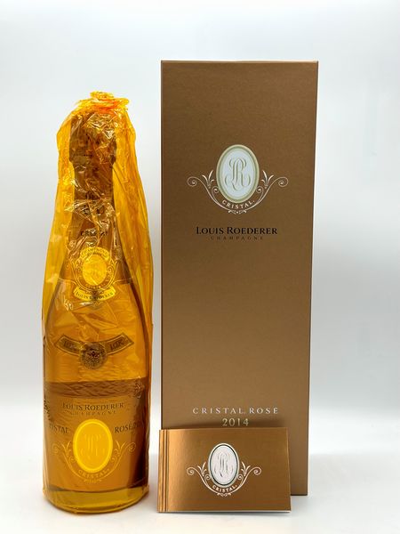 Louis Roederer Cristal Brut Rose Millesimato  - Asta Vini e Distillati. D'Annata, Pregiati e da Collezione - Associazione Nazionale - Case d'Asta italiane