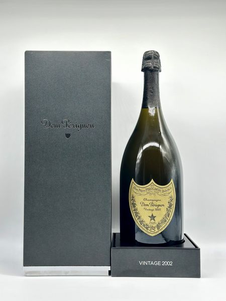 Moët & Chandon, Dom Pérignon Brut Vintage 2002  - Asta Vini e Distillati. D'Annata, Pregiati e da Collezione - Associazione Nazionale - Case d'Asta italiane