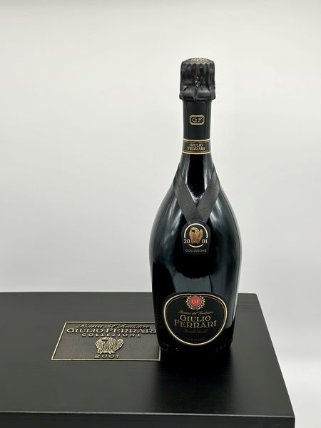 Fratelli Lunelli Ferrari, Giulio Ferrari Riserva del Fondatore Collezione Metodo Classico Trentodoc 2001  - Asta Vini e Distillati. D'Annata, Pregiati e da Collezione - Associazione Nazionale - Case d'Asta italiane