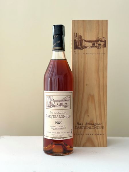Dartigalongue et Fils, Bas Armagnac 1985  - Asta Vini e Distillati. D'Annata, Pregiati e da Collezione - Associazione Nazionale - Case d'Asta italiane