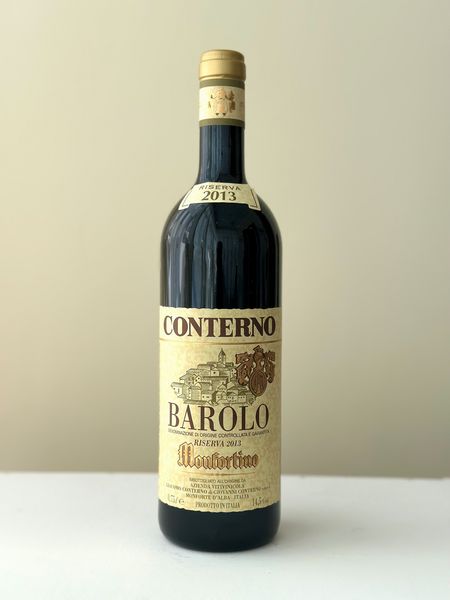 Giacomo Conterno, Barolo Monfortino Riserva  - Asta Vini e Distillati. D'Annata, Pregiati e da Collezione - Associazione Nazionale - Case d'Asta italiane