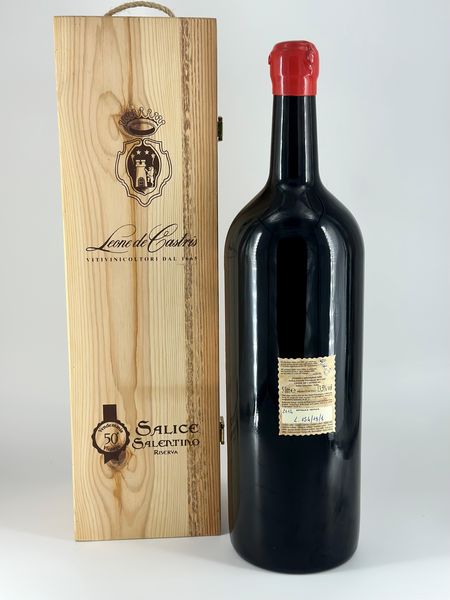 Leone de Castris, Salice Salentino  - Asta Vini e Distillati. D'Annata, Pregiati e da Collezione - Associazione Nazionale - Case d'Asta italiane