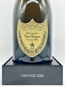 Moët & Chandon, Dom Pérignon Brut Vintage 2002  - Asta Vini e Distillati. D'Annata, Pregiati e da Collezione - Associazione Nazionale - Case d'Asta italiane