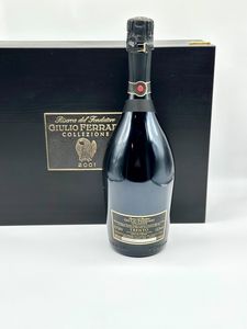 Fratelli Lunelli Ferrari, Giulio Ferrari Riserva del Fondatore Collezione Metodo Classico Trentodoc 2001  - Asta Vini e Distillati. D'Annata, Pregiati e da Collezione - Associazione Nazionale - Case d'Asta italiane