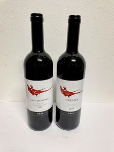 Gaja, Sito Moresco Langhe - Cremes Langhe  - Asta Vini e Distillati. D'Annata, Pregiati e da Collezione - Associazione Nazionale - Case d'Asta italiane
