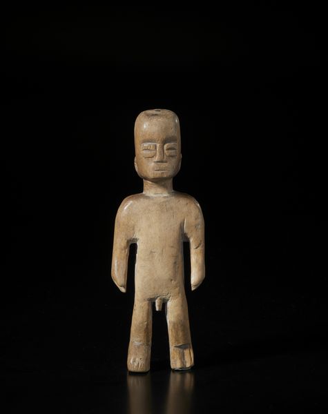 Ewe - Ghana : Scultura antropomorfa.Legno duro a patina naturale con tracce di pigmento e caolino.  - Asta Asta 422 | AFRICA, OCEANIA E AMERICHE - ARTIGIANATO AFRICANO: VARI COMMITTENTI E SELEZIONE DALLA COLLEZIONE BARTOLOMUCCI Online - Associazione Nazionale - Case d'Asta italiane