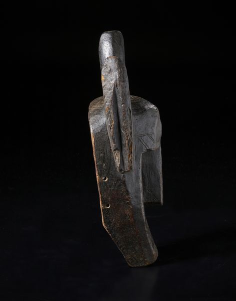 Bambara - Mali : Maschera Iena. Legno duro a patina scura.  - Asta Asta 422 | AFRICA, OCEANIA E AMERICHE - ARTIGIANATO AFRICANO: VARI COMMITTENTI E SELEZIONE DALLA COLLEZIONE BARTOLOMUCCI Online - Associazione Nazionale - Case d'Asta italiane