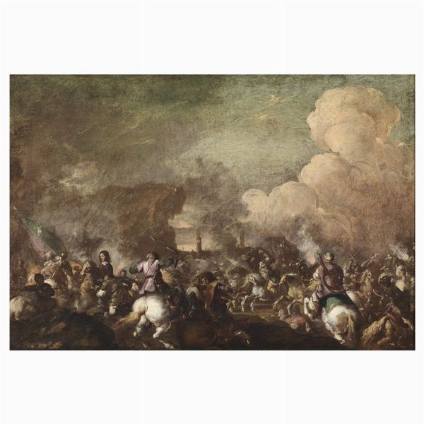 Attribuiti ad Antonio Calza, seconda met&agrave; sec. XVII  - Asta ARCADE I DIPINTI DAL XVI AL XVIII SECOLO - Associazione Nazionale - Case d'Asta italiane