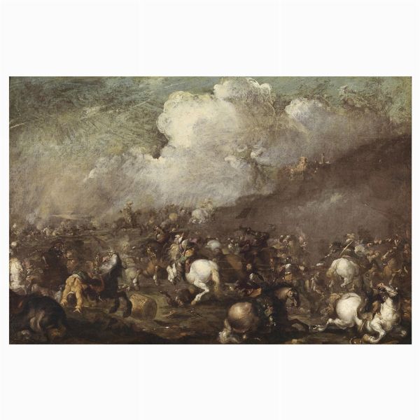 Attribuiti ad Antonio Calza, seconda met&agrave; sec. XVII  - Asta ARCADE I DIPINTI DAL XVI AL XVIII SECOLO - Associazione Nazionale - Case d'Asta italiane