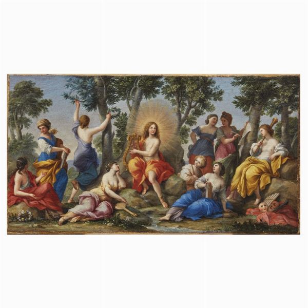 Scuola di Giovan Francesco Romanelli, sec. XVII  - Asta ARCADE I DIPINTI DAL XVI AL XVIII SECOLO - Associazione Nazionale - Case d'Asta italiane