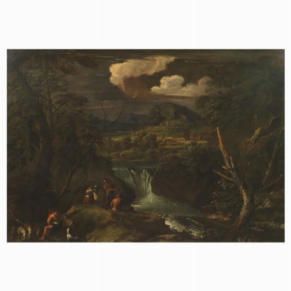 Scuola emiliana, seconda met&agrave; sec. XVII  - Asta ARCADE I DIPINTI DAL XVI AL XVIII SECOLO - Associazione Nazionale - Case d'Asta italiane