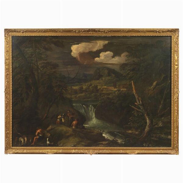 Scuola emiliana, seconda met&agrave; sec. XVII  - Asta ARCADE I DIPINTI DAL XVI AL XVIII SECOLO - Associazione Nazionale - Case d'Asta italiane