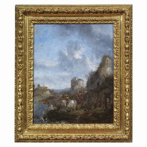 Scuola fiamminga, sec. XVIII  - Asta ARCADE I DIPINTI DAL XVI AL XVIII SECOLO - Associazione Nazionale - Case d'Asta italiane