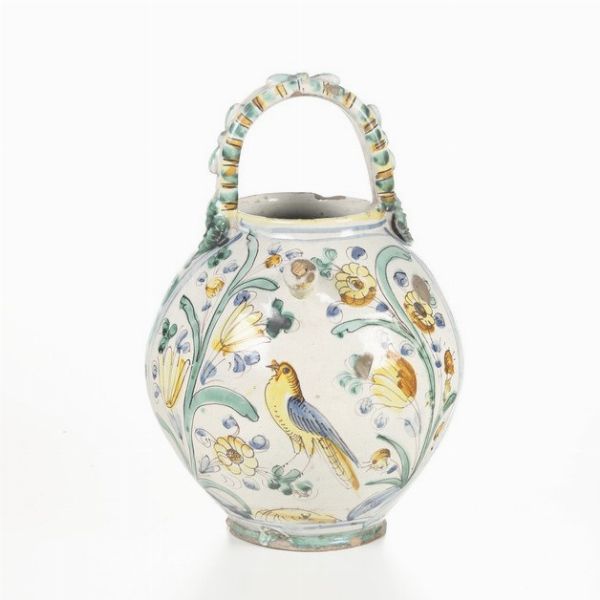 Versatoio. <BR>Italia Centrale, XVIII secolo.  - Asta Maioliche e Porcellane - Associazione Nazionale - Case d'Asta italiane