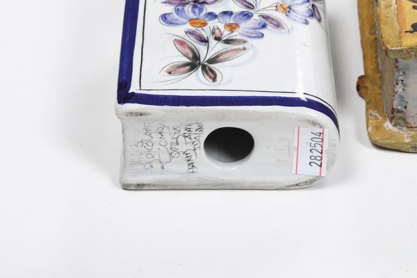 Otto scaldini, XIX-XX secolo.  - Asta Maioliche e Porcellane - Associazione Nazionale - Case d'Asta italiane