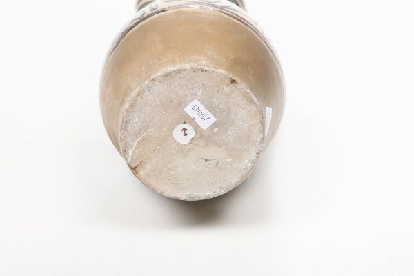 Boccale.<BR>Probabilmente Umbria, Orvieto, 1250-1350.  - Asta Maioliche e Porcellane - Associazione Nazionale - Case d'Asta italiane