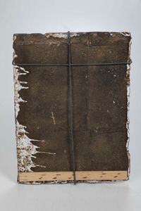 Targa con crocifissione.<BR>Italia, fine XIX o inizio XX secolo.  - Asta Maioliche e Porcellane - Associazione Nazionale - Case d'Asta italiane