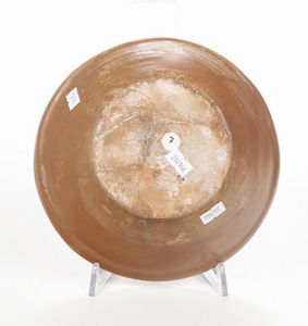 Ciotola.<BR>Alto Lazio, XIV secolo.  - Asta Maioliche e Porcellane - Associazione Nazionale - Case d'Asta italiane