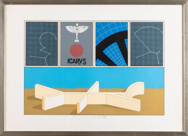 LUCIO DEL PEZZO : Senza titolo  - Asta Prints & Multiples - Associazione Nazionale - Case d'Asta italiane