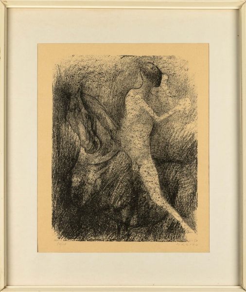 Marino Marini : Lo scudo  - Asta Prints & Multiples - Associazione Nazionale - Case d'Asta italiane