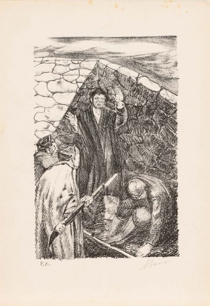 ALIGI SASSU : Sei battaglie  - Asta Prints & Multiples - Associazione Nazionale - Case d'Asta italiane