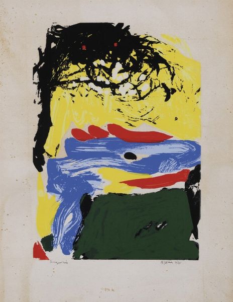 ASGER JORN : Senza titolo  - Asta Prints & Multiples - Associazione Nazionale - Case d'Asta italiane